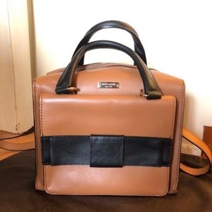 Kate Spade Little Kennedy Bow Bridge Leather Bag